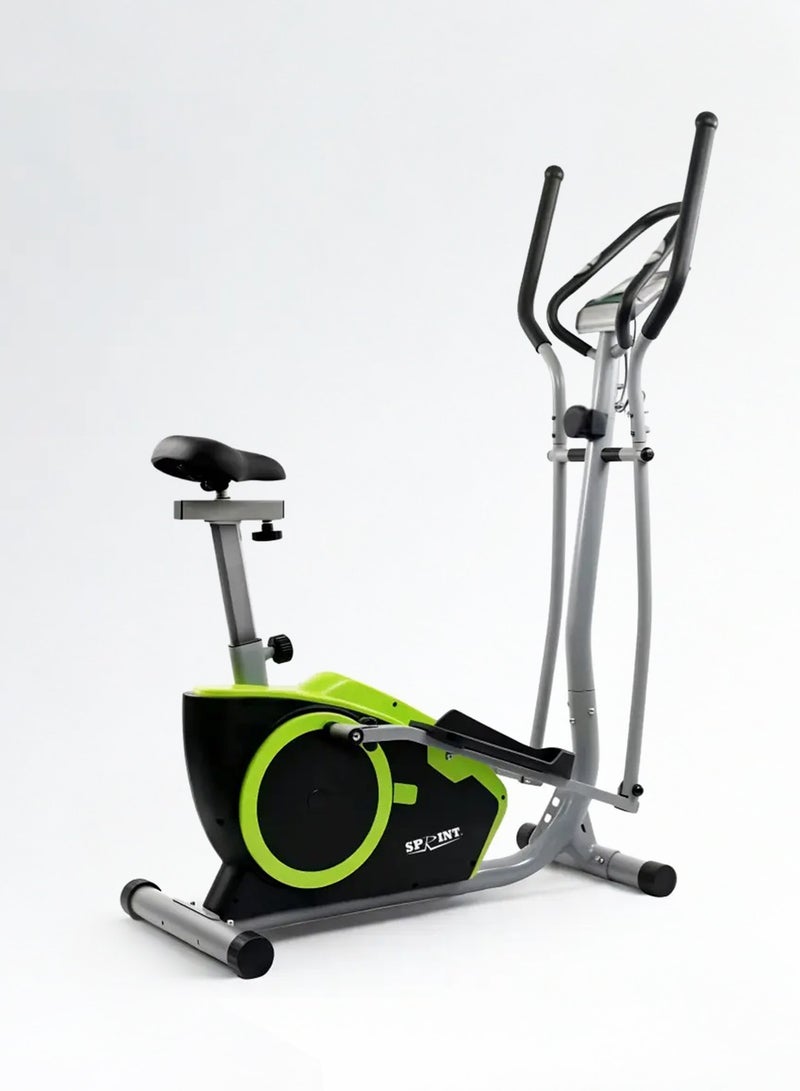 SPRINT KP330A Elliptical Trainer With Seat - 100KG - Smooth, Stable, and Smart Full-Body Cardio for Daily Fitness at Home or in the Office - Image 1